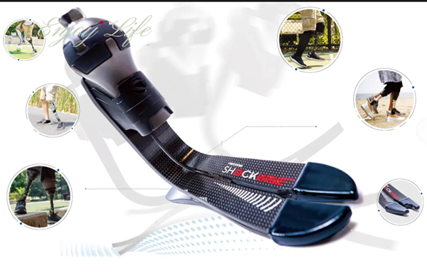 球形減震碳纖儲(chǔ)能假腳