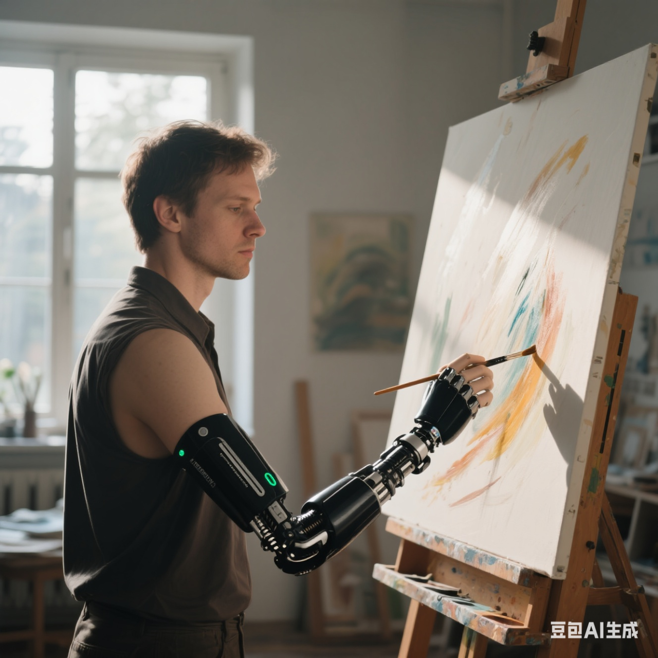 智能上臂假肢在繪畫(huà)中的應(yīng)用